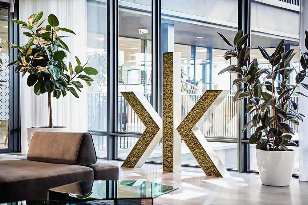 Kindred Group office Stockholm lobby